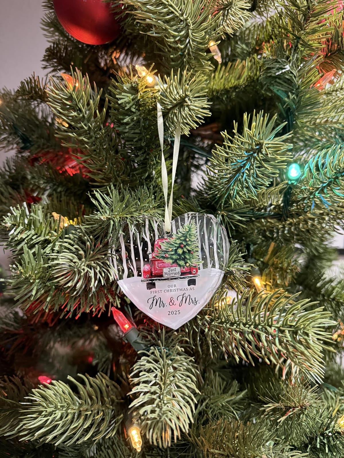 50th Wedding, Happy 50th Anniversary Ornament customer photo 1