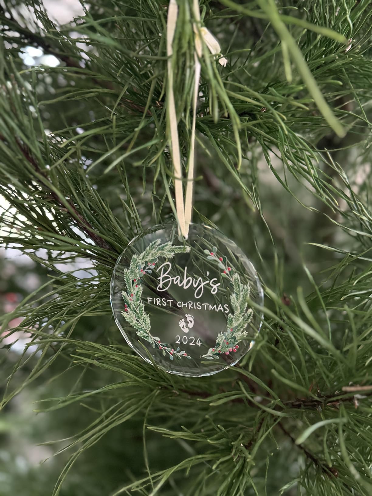 50th Wedding, Happy 50th Anniversary Ornament customer photo 2