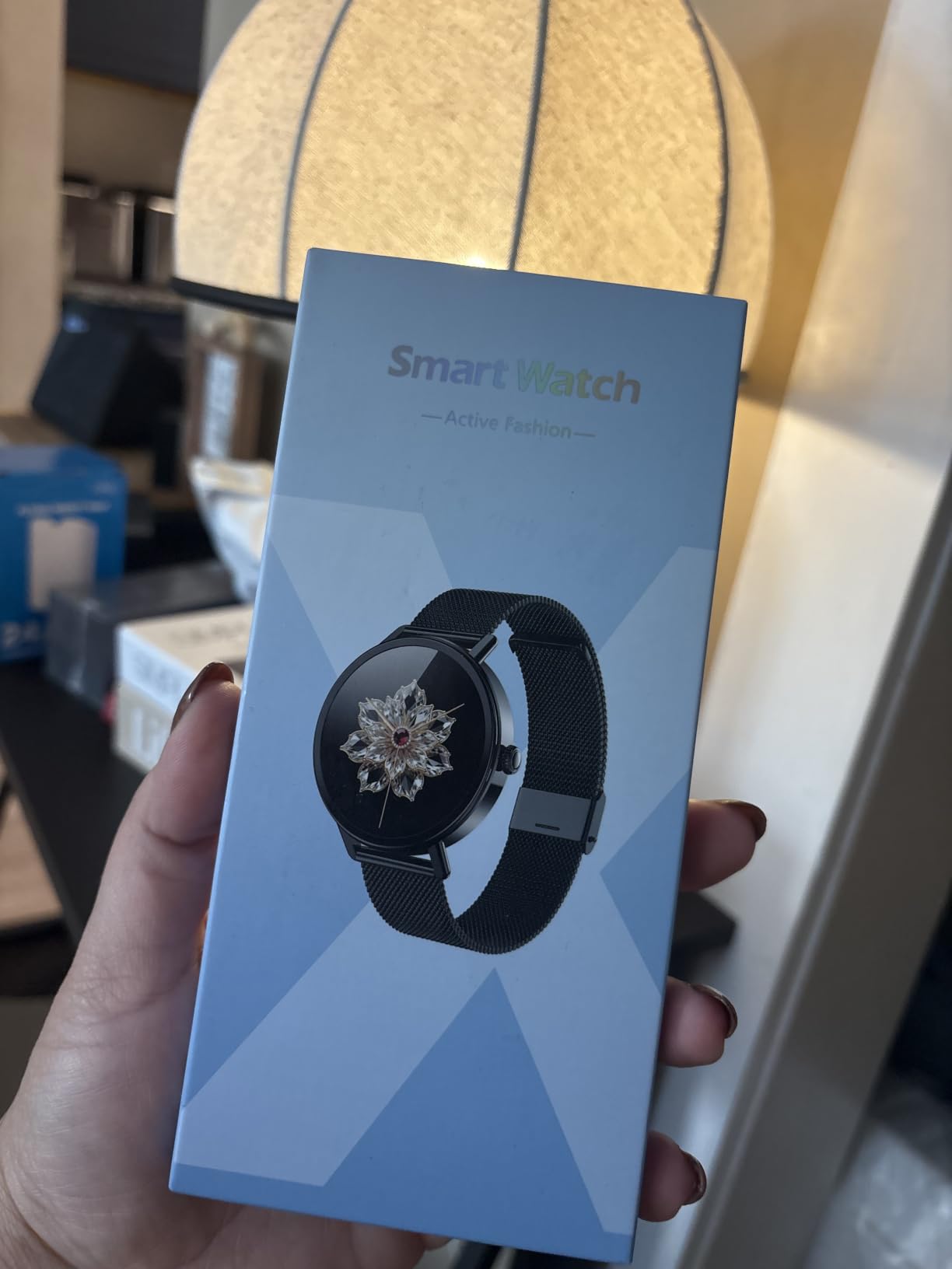 Smart Watches for Women Android iPhone(Answer/Make Calls), HD Screen Fitness Tracker with Heart Rate/Sleep Monitor/100+ Sport Modes, IP68 Waterproof, AI Voice Built-in, 2 Straps (Metal + Silicone) customer photo 2