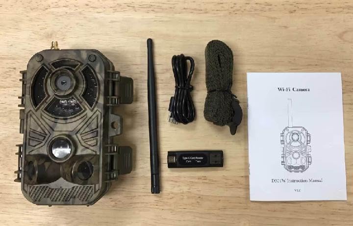 WiFi Trail Camera 4K 48MP, Night Vision Game Camera for Wildlife Hunting, 0.1s Trigger IP66 Waterproof (32GB Card Included) customer photo 2