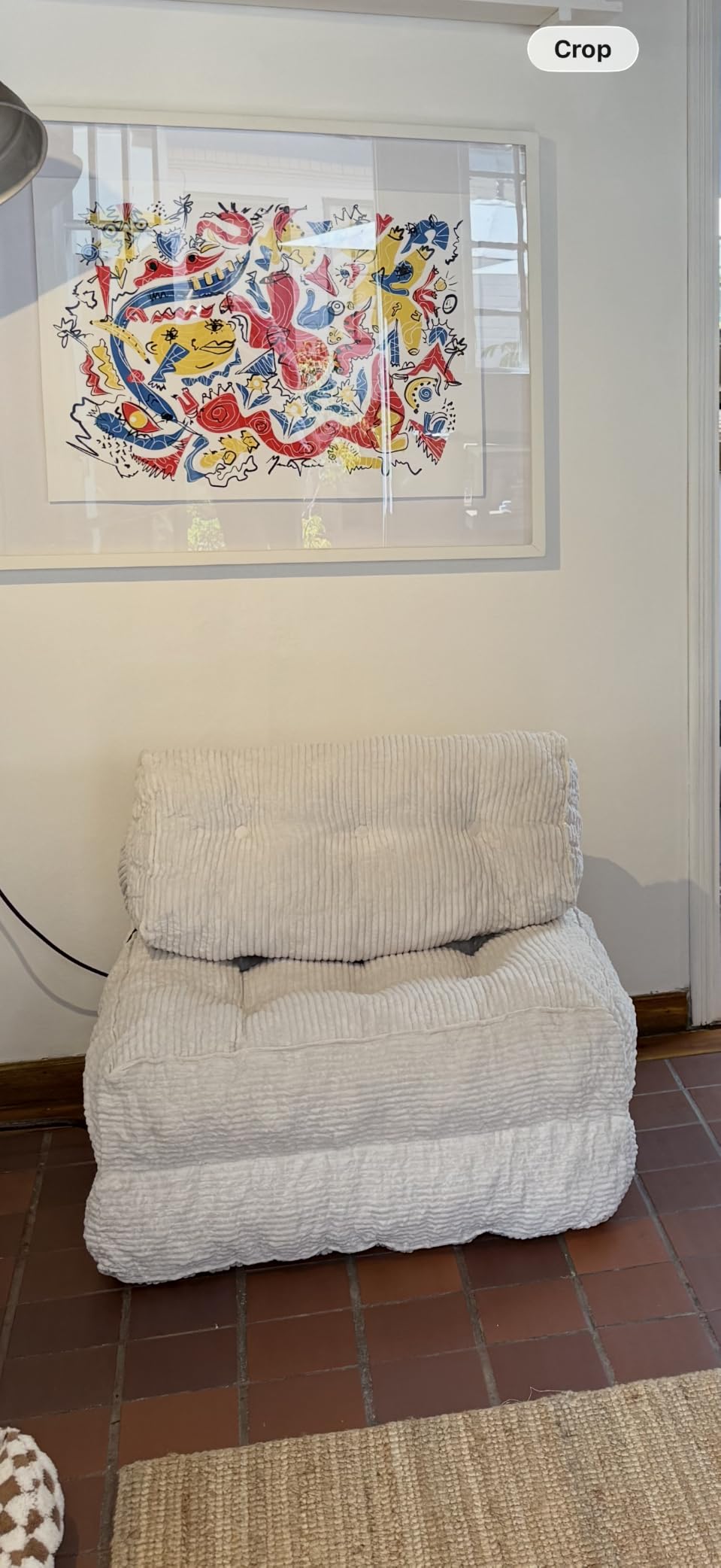 MAXYOYO Folding Sofa Bed, Convertible Chair Bed with Pillow customer photo 2