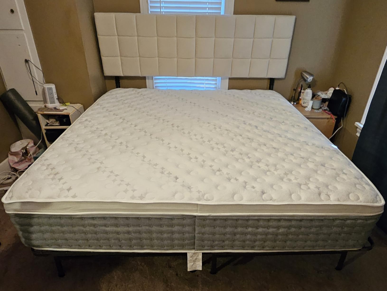 Sleepmax Extra Firm Queen Mattress 12 Inch, Hybrid Mattress Pain Relieving customer photo 1