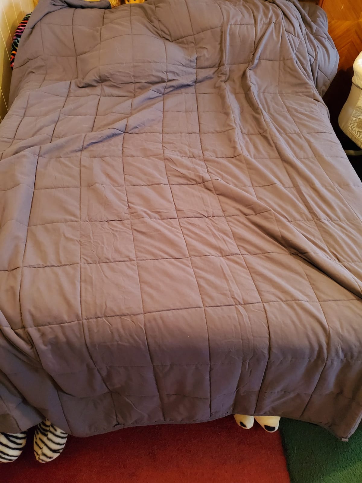 Smart Queen Weighted Blanket for Adults 60” x 80” with Box 20lbs customer photo 2