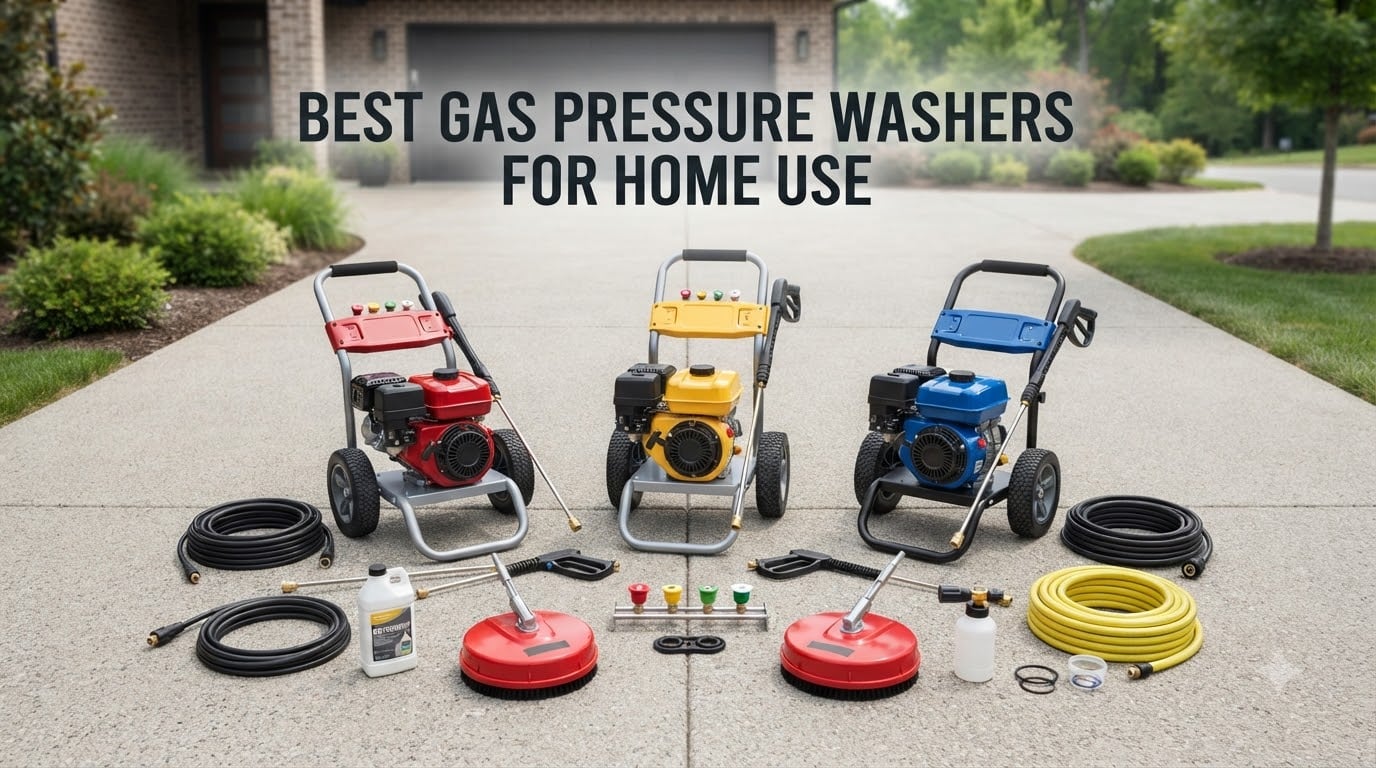 Best Gas Pressure Washers for Home Use