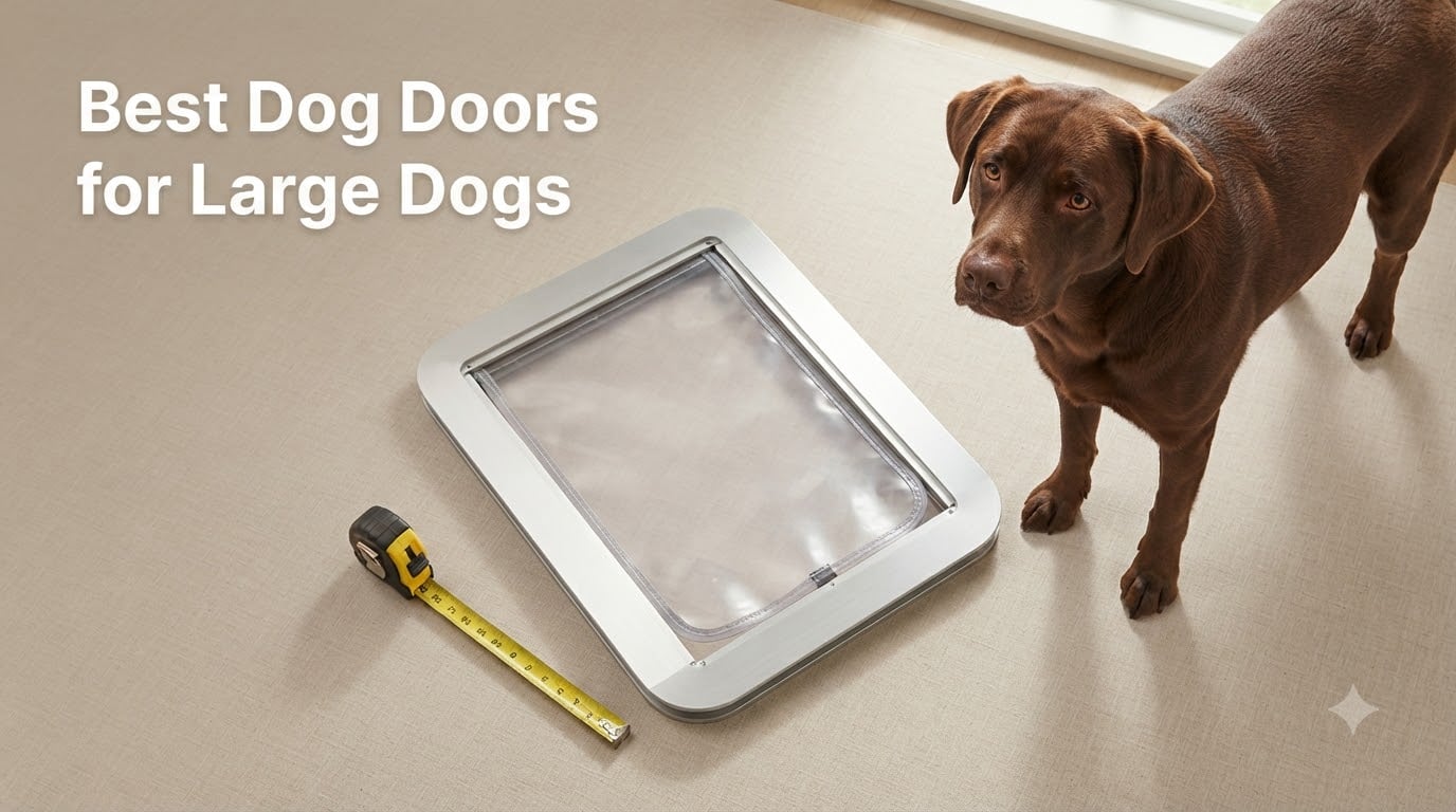 Best Dog Doors for Large Dogs