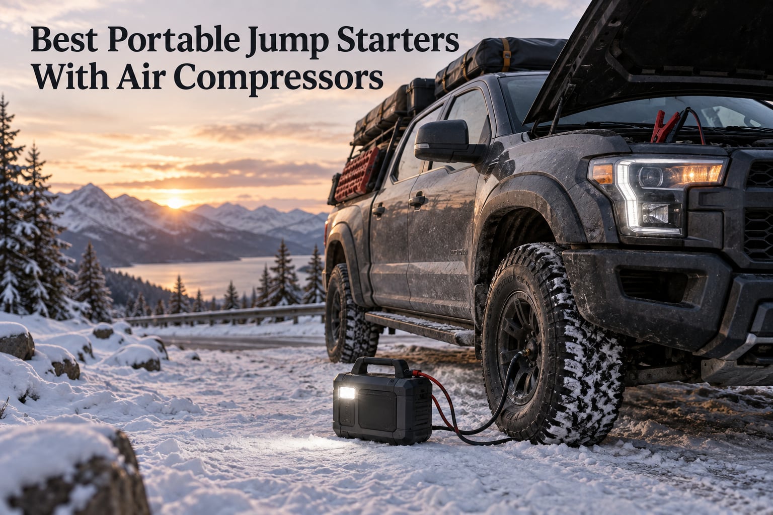 Best Portable Jump Starters With Air Compressors