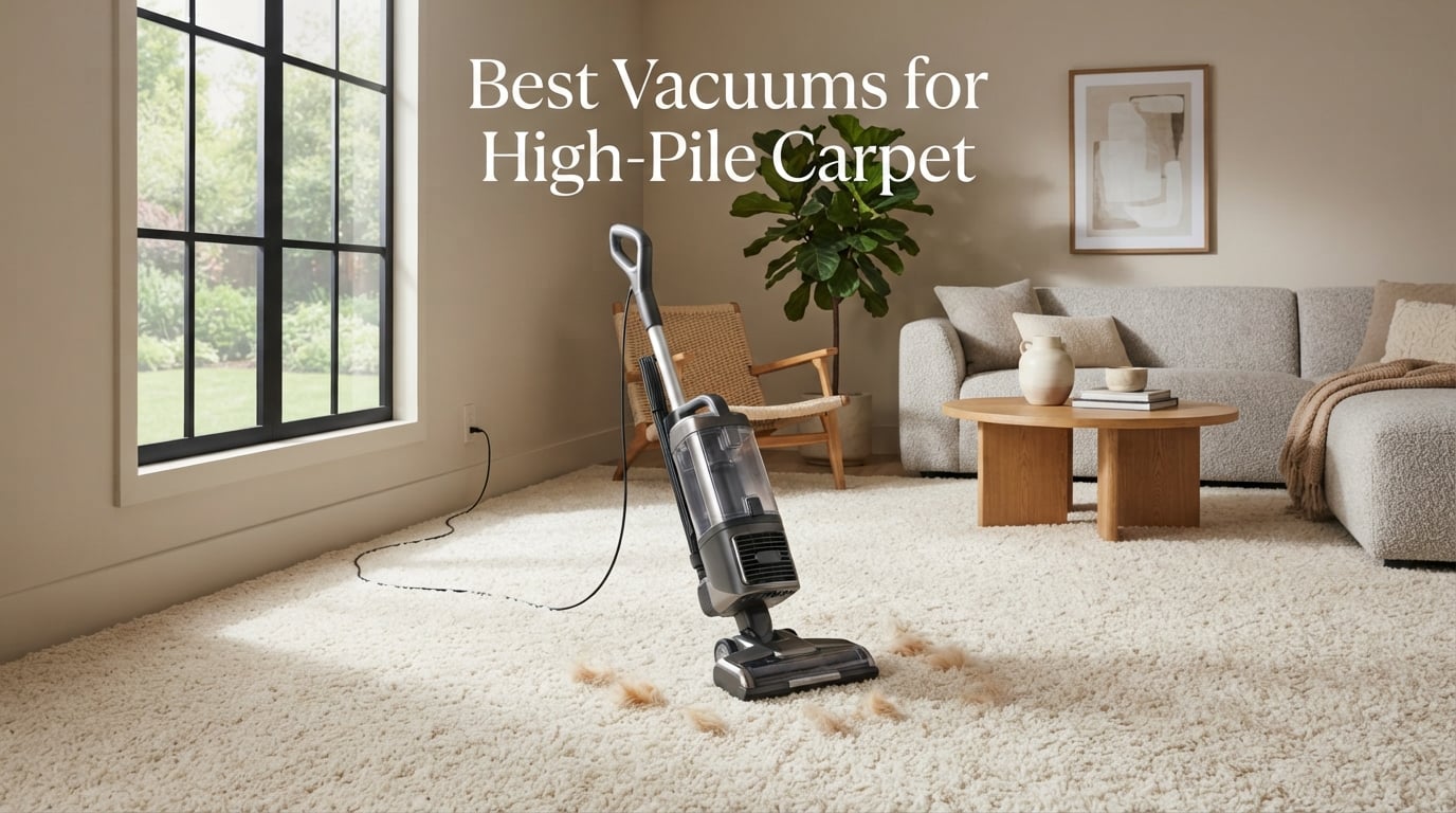Best Vacuums for High-Pile Carpet