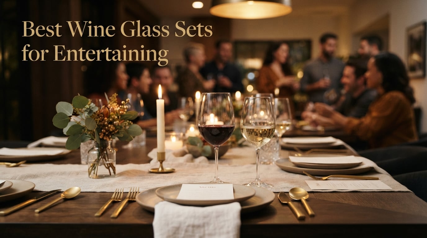 Best Wine Glass Sets for Entertaining