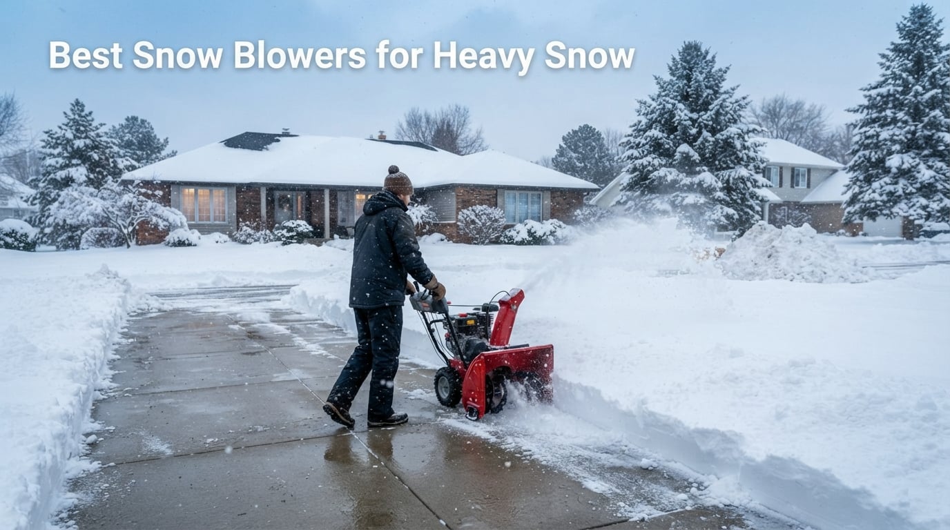 Best Snow Blowers for Heavy Snow