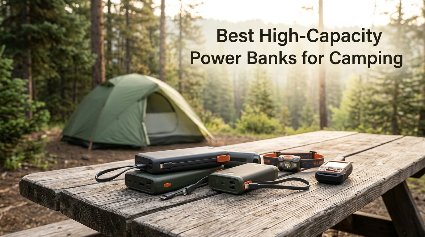 Best High-Capacity Power Banks for Camping