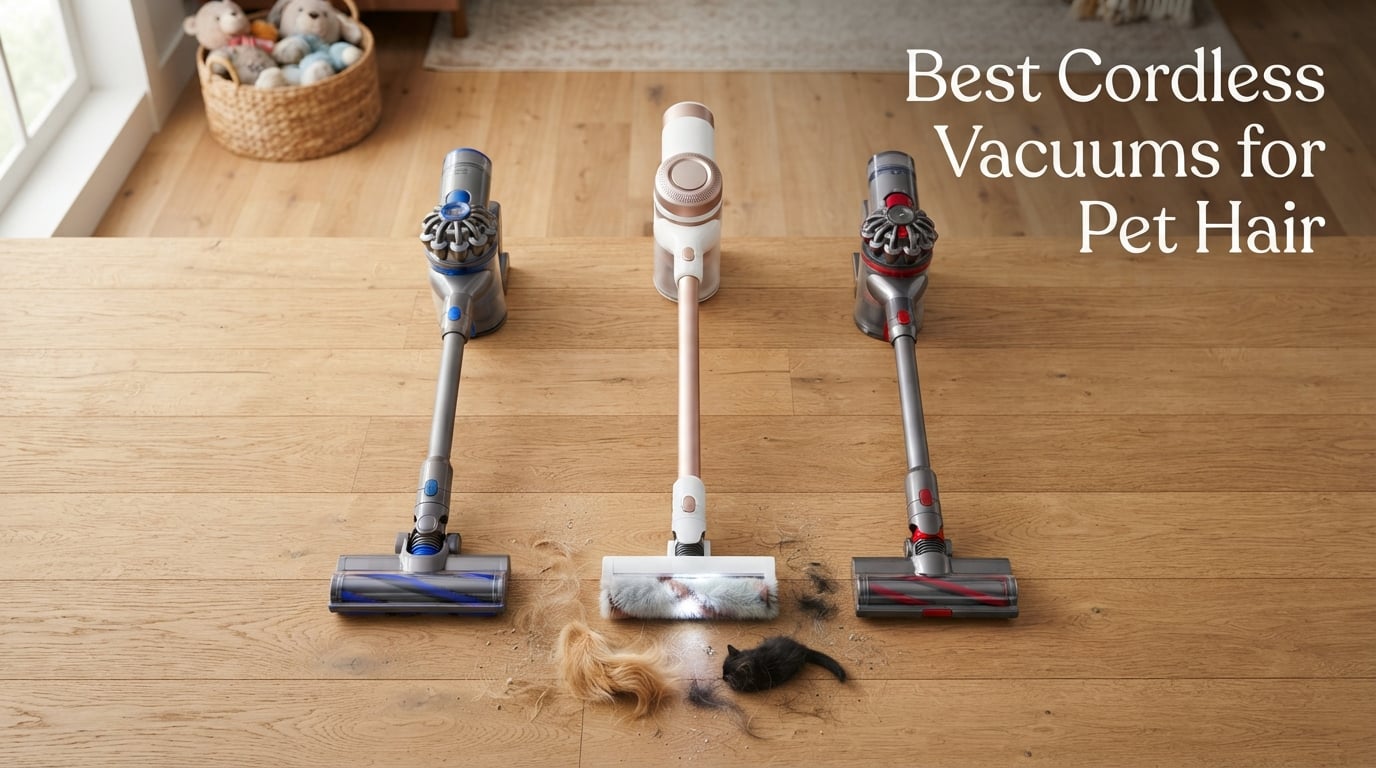 Best Cordless Vacuums for Pet Hair
