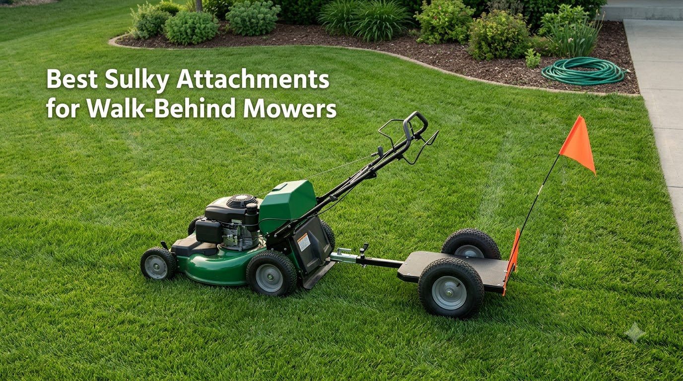 Best Sulky Attachments for Walk-Behind Mowers