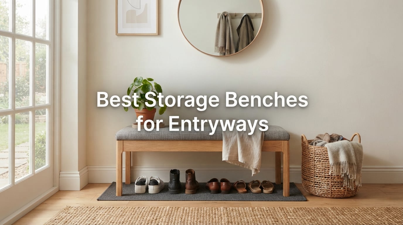 Best Storage Benches for Entryways