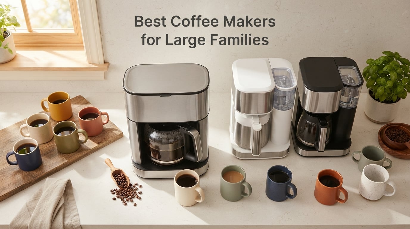 Best Coffee Makers for Large Families