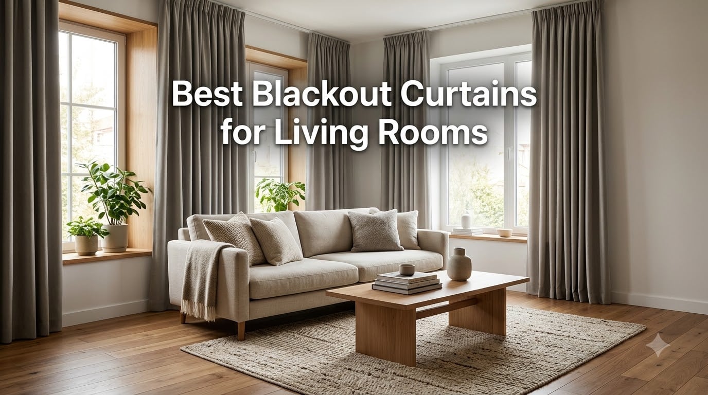 Best Blackout Curtains for Living Rooms