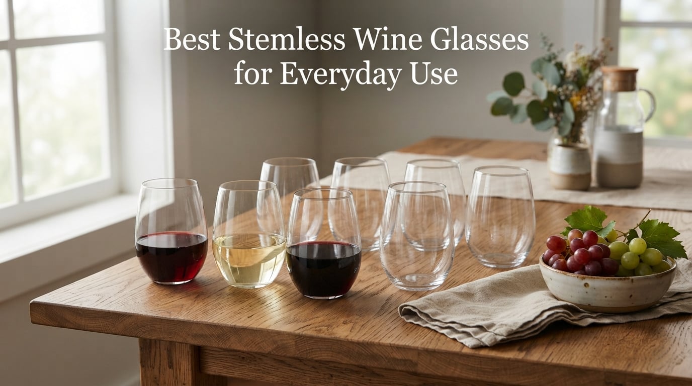 Best Stemless Wine Glasses for Everyday Use