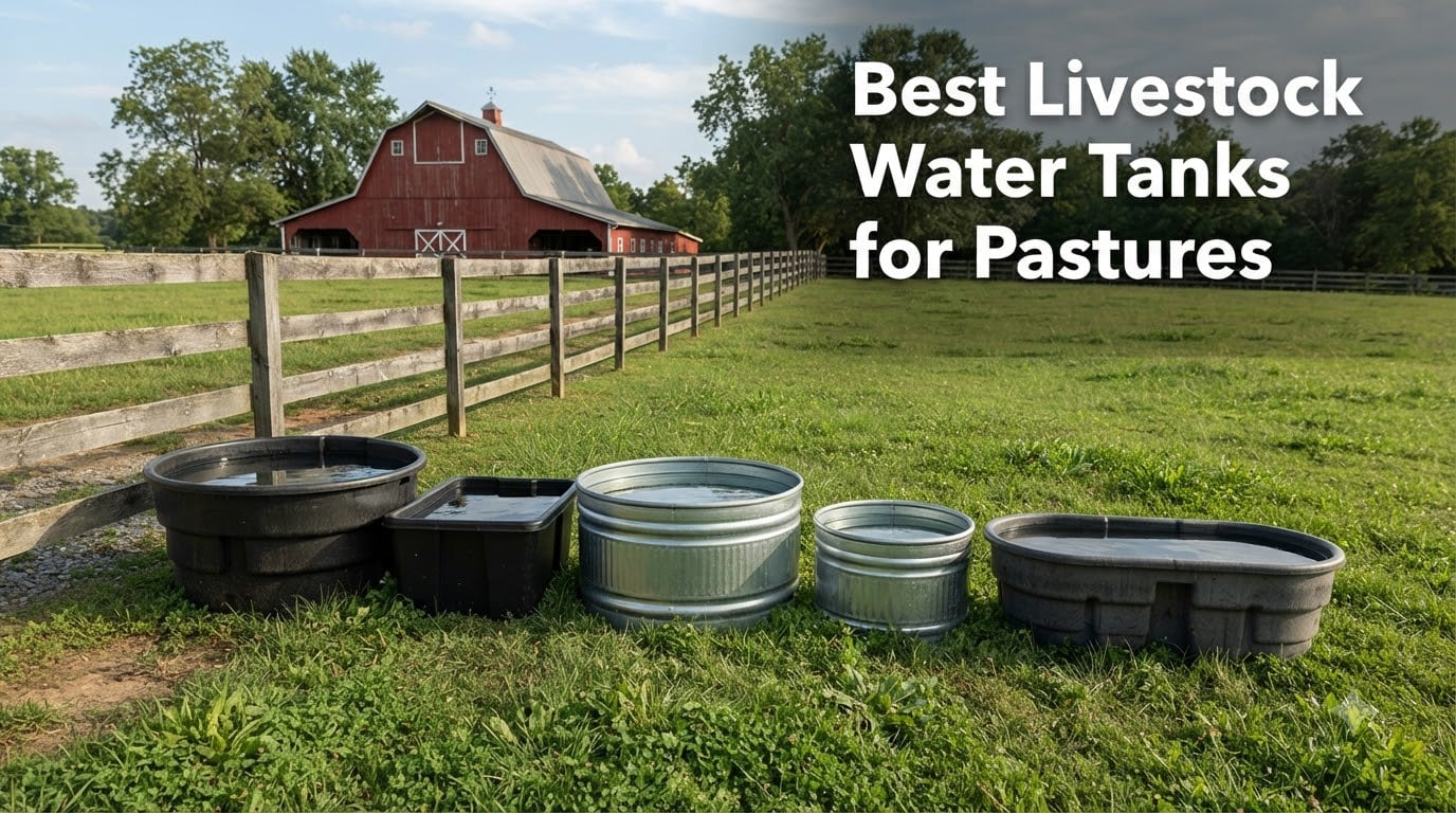 Best Livestock Water Tanks for Pastures