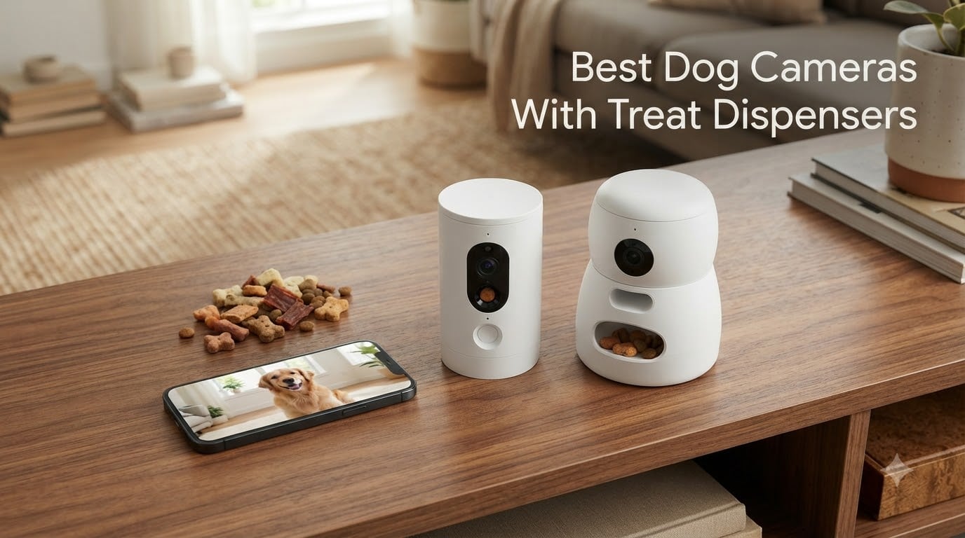 Best Dog Cameras With Treat Dispensers