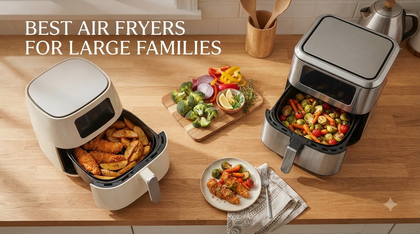 Best Air Fryers for Large Families