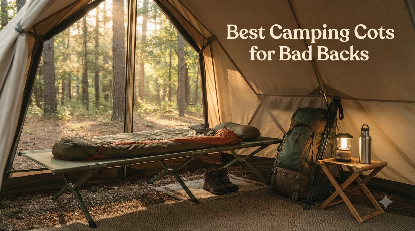 Best Camping Cots for Bad Backs