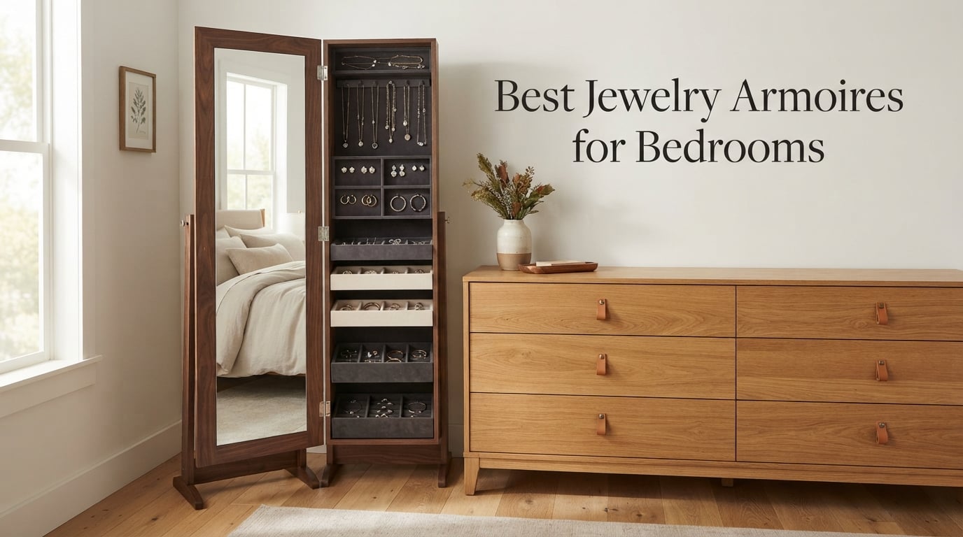 Best Jewelry Armoires for Bedrooms