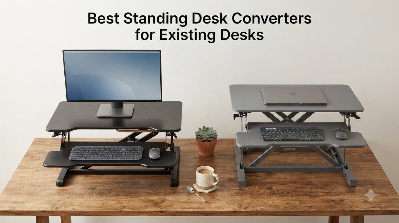 Best Standing Desk Converters for Existing Desks