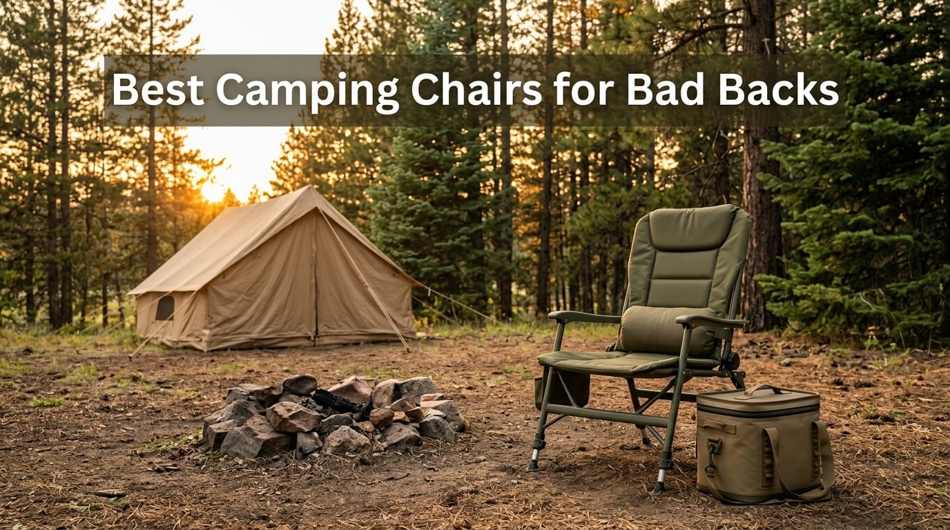Best Camping Chairs for Bad Backs