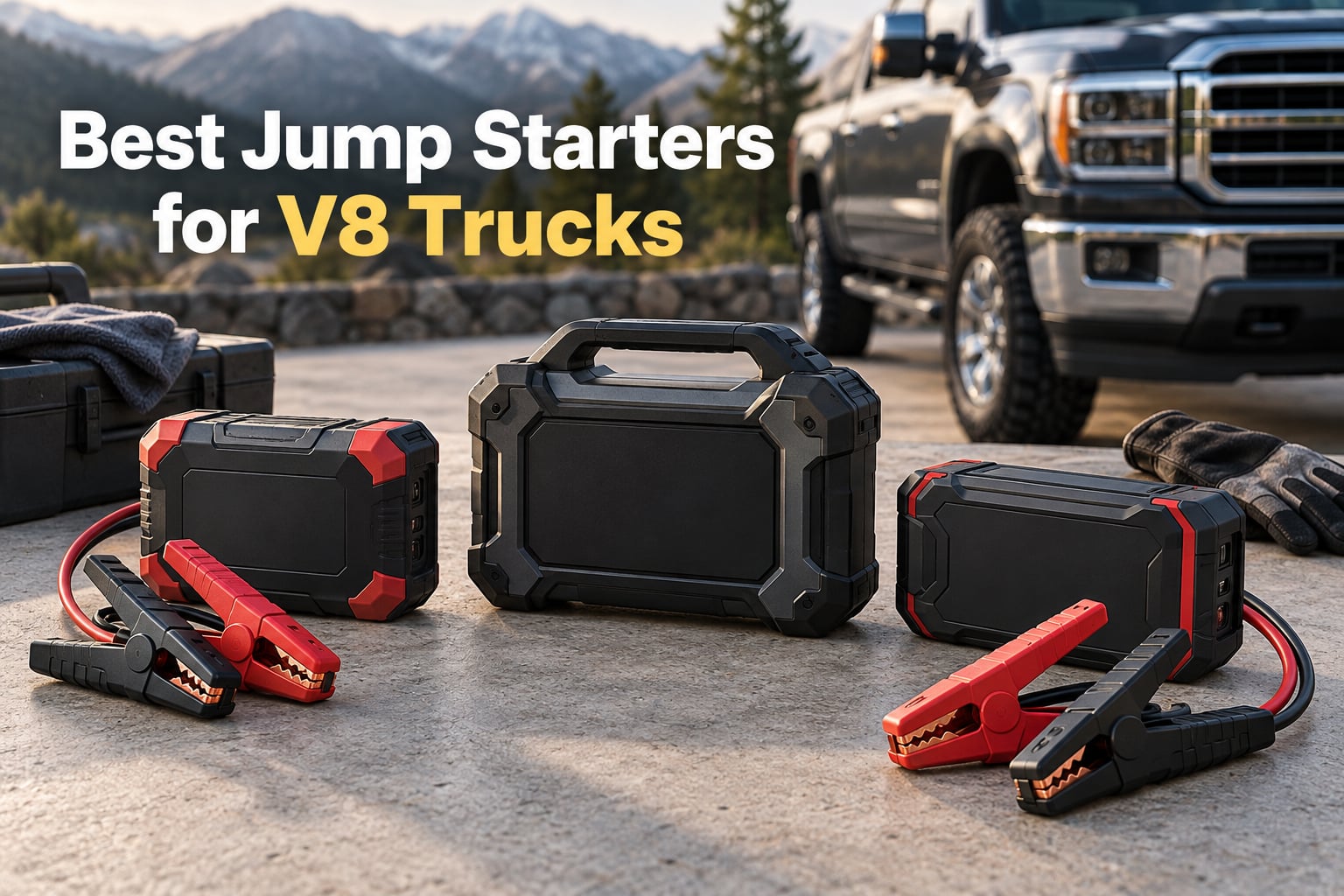 Best Jump Starters for V8 Trucks