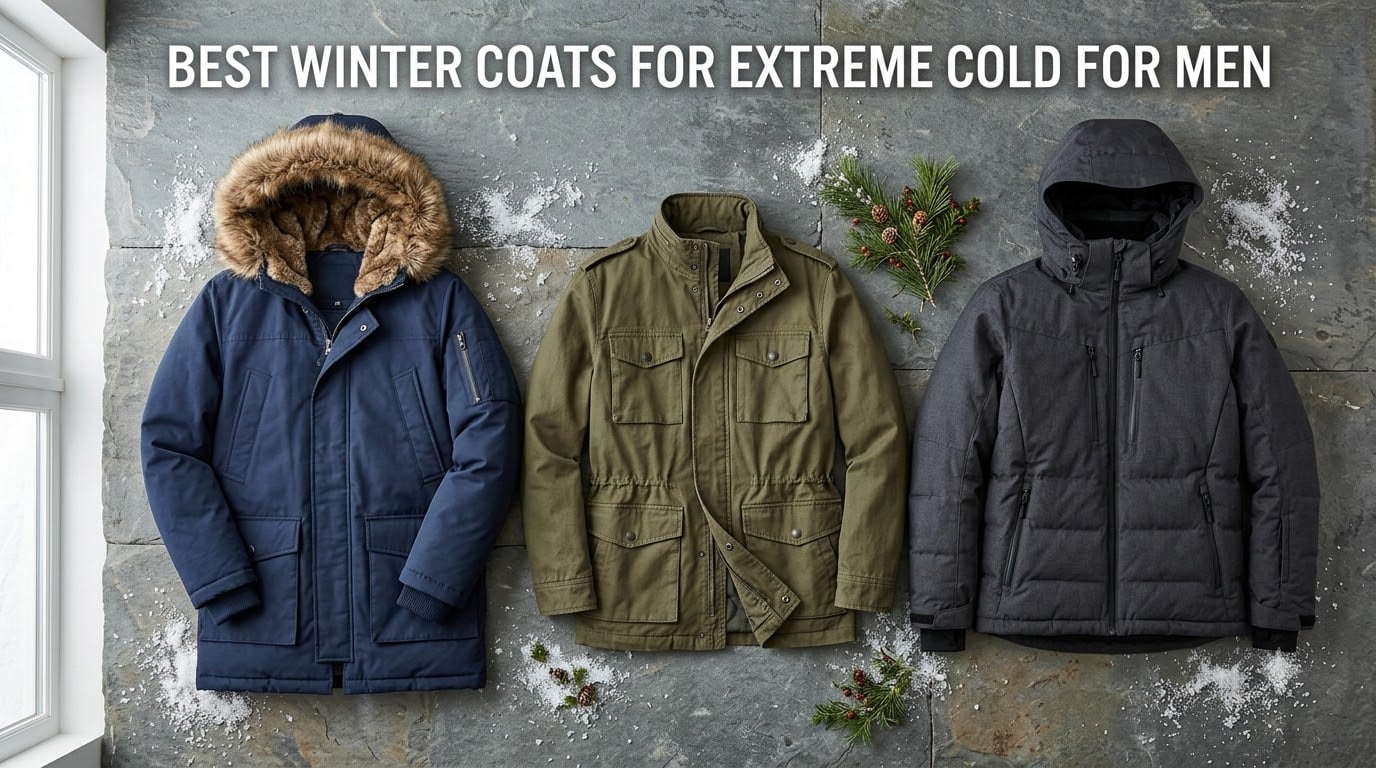 Best Winter Coats for Extreme Cold for Men