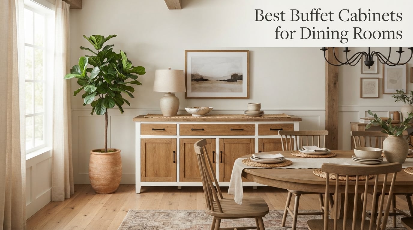 Best Buffet Cabinets for Dining Rooms