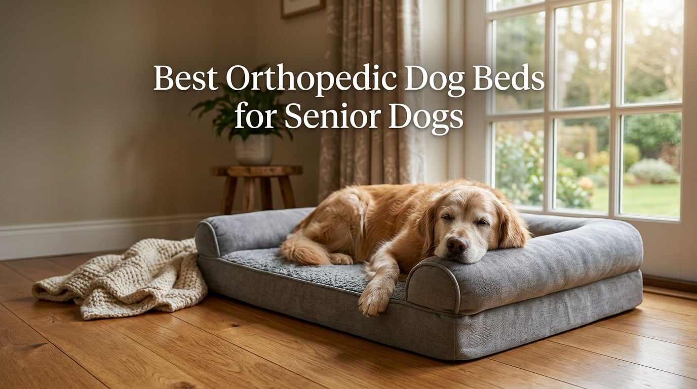 Best Orthopedic Dog Beds for Senior Dogs