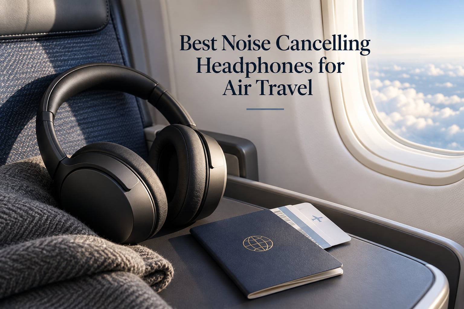 Best Noise Cancelling Headphones for Air Travel