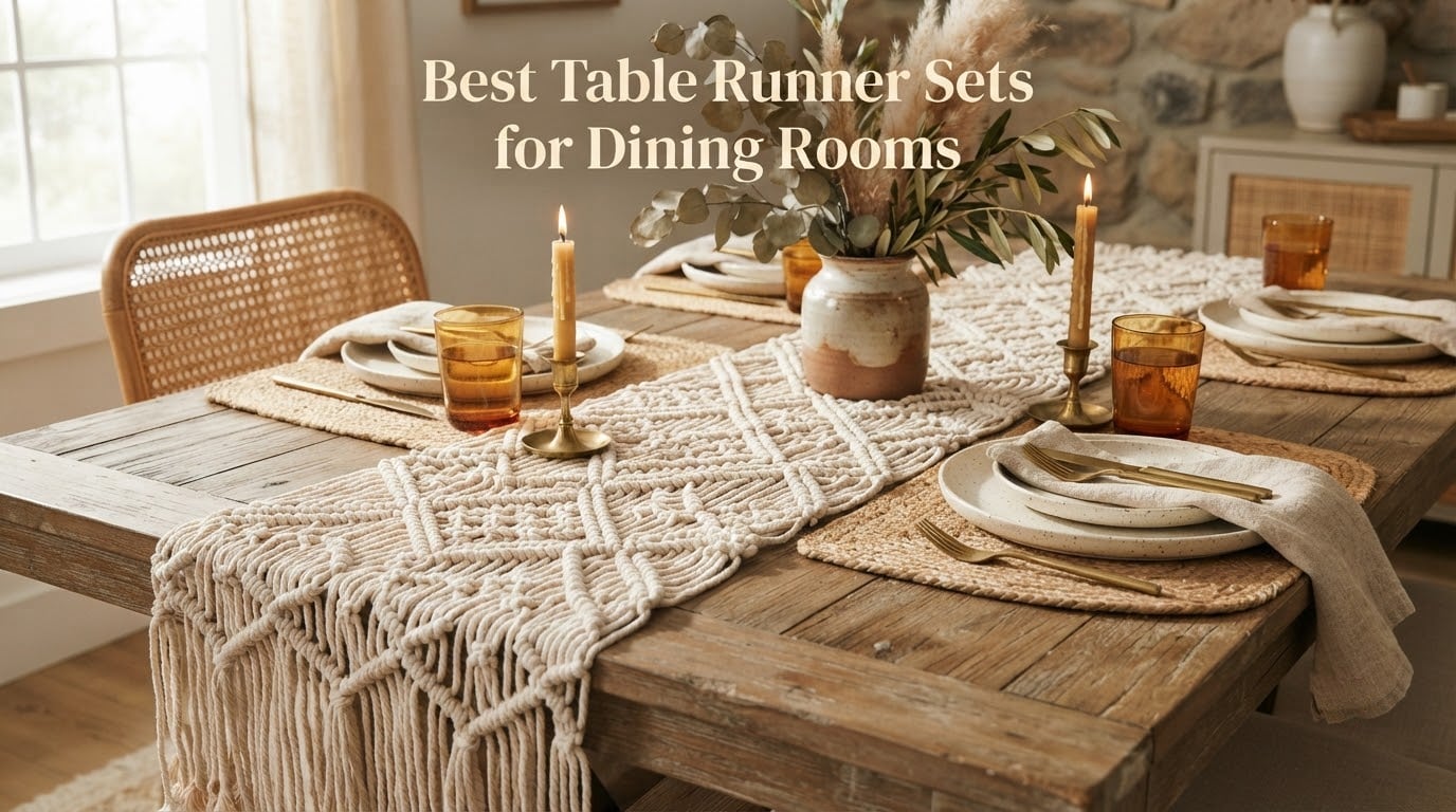 Best Table Runner Sets for Dining Rooms