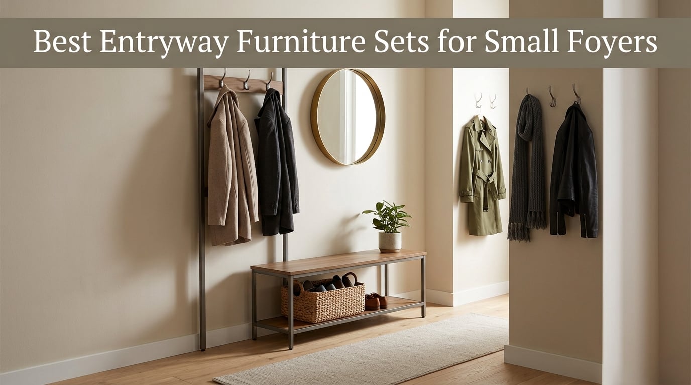 Best Entryway Furniture Sets for Small Foyers