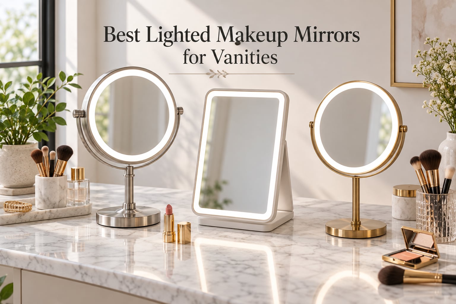 Best Lighted Makeup Mirrors for Vanities