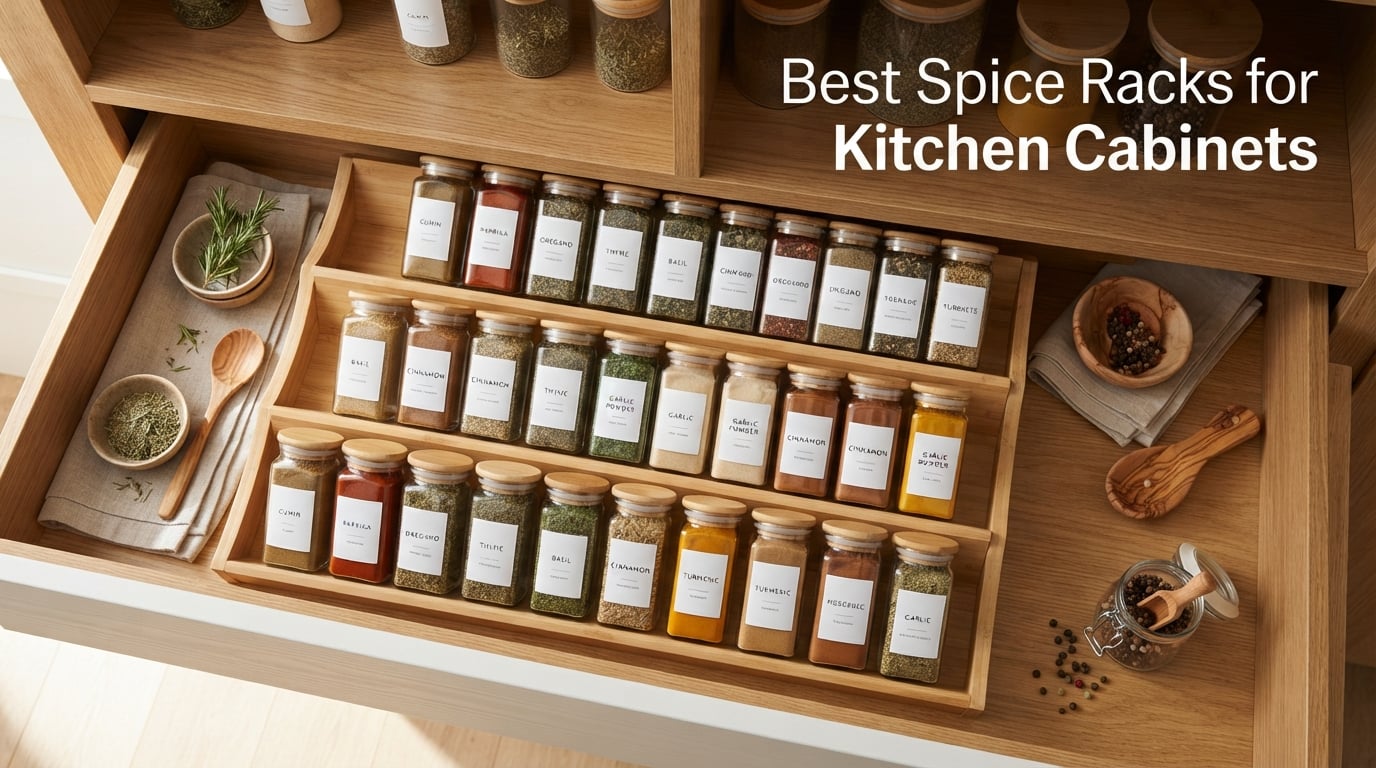 Best Spice Racks for Kitchen Cabinets