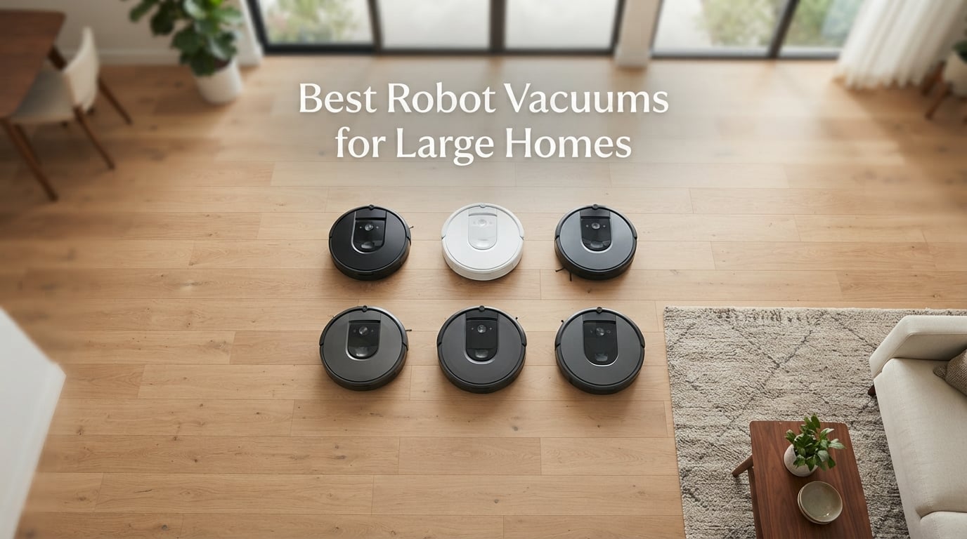 Best Robot Vacuums for Large Homes