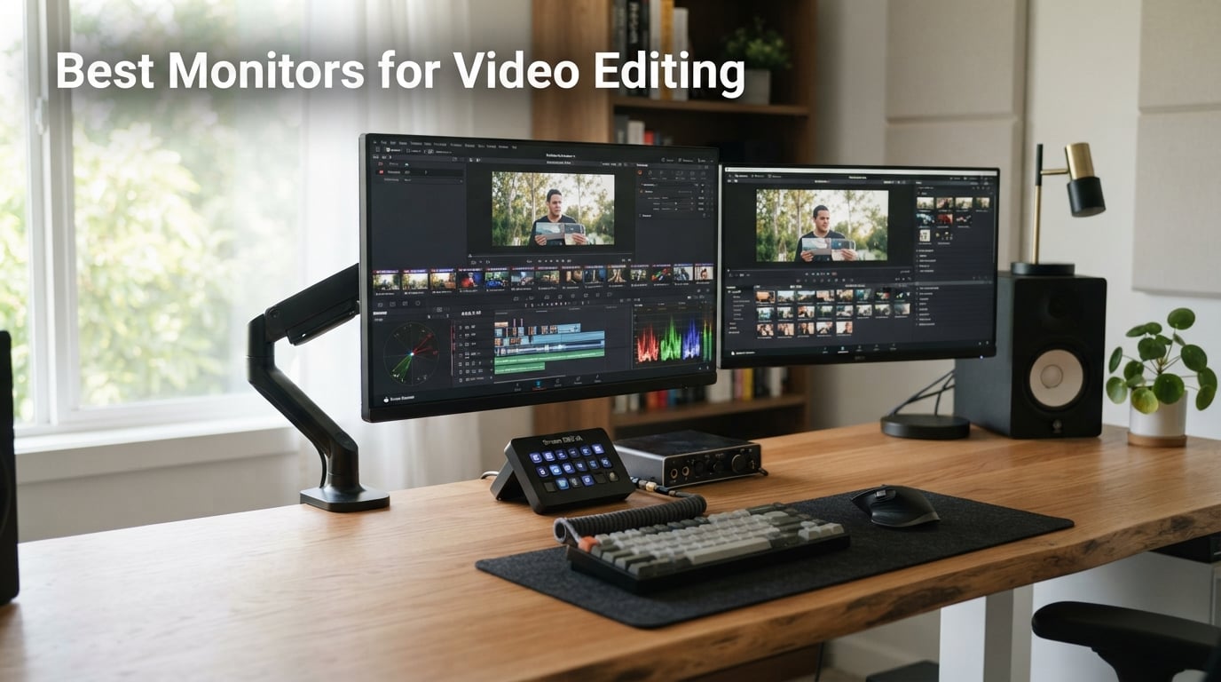 Best Monitors for Video Editing