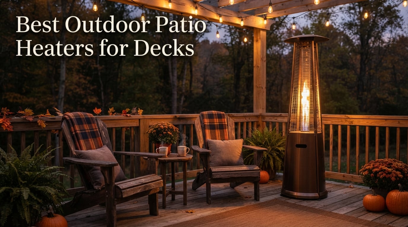 Best Outdoor Patio Heaters for Decks