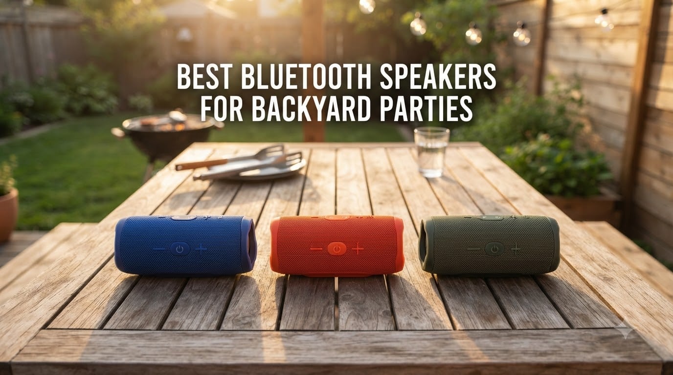 Best Bluetooth Speakers for Backyard Parties