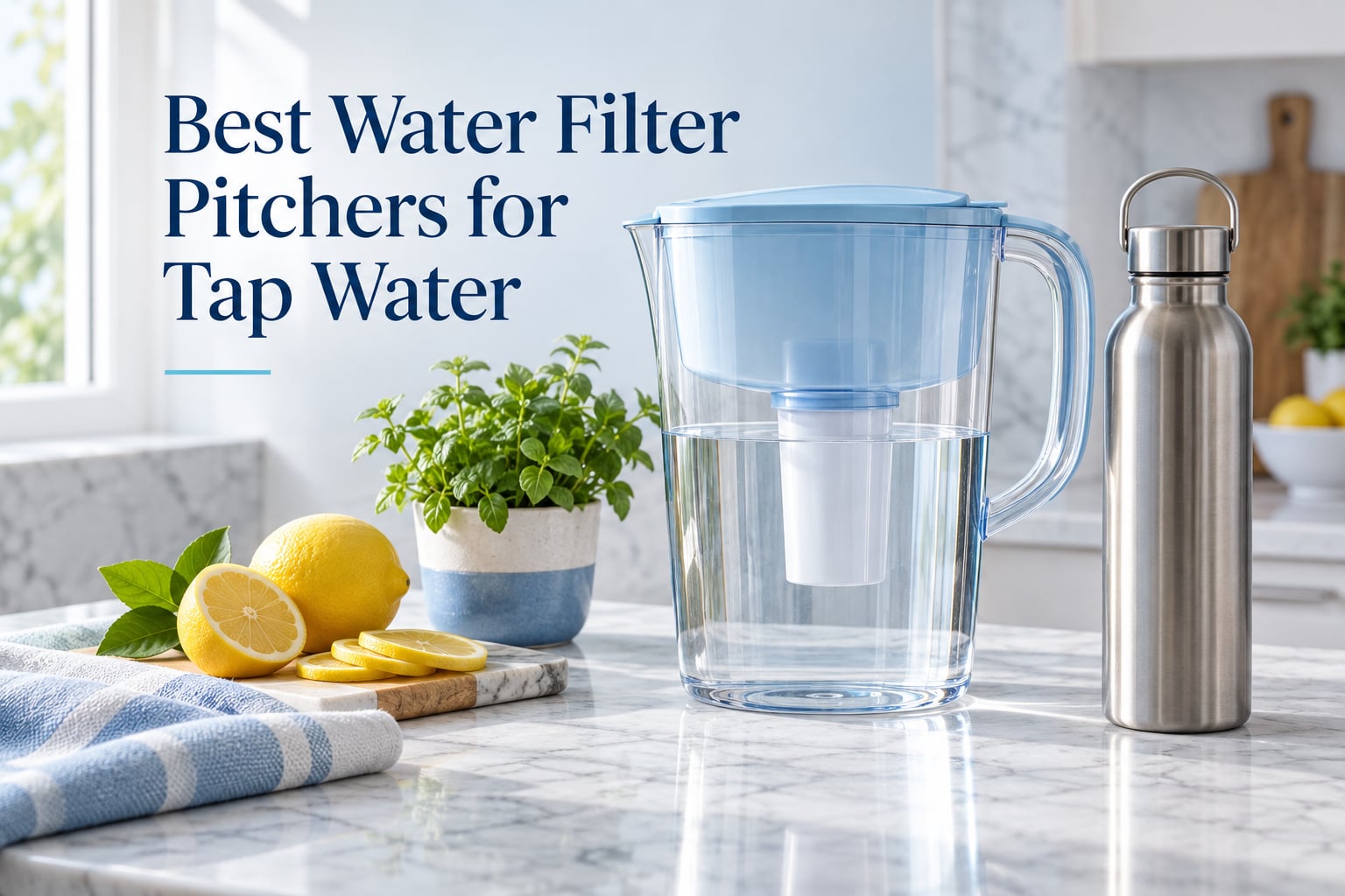 Best Water Filter Pitchers for Tap Water