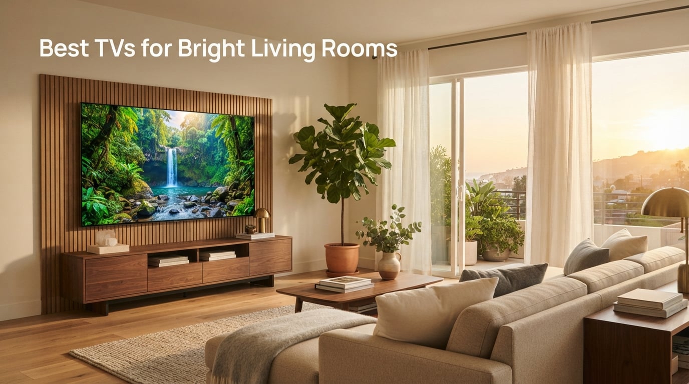 Best TVs for Bright Living Rooms