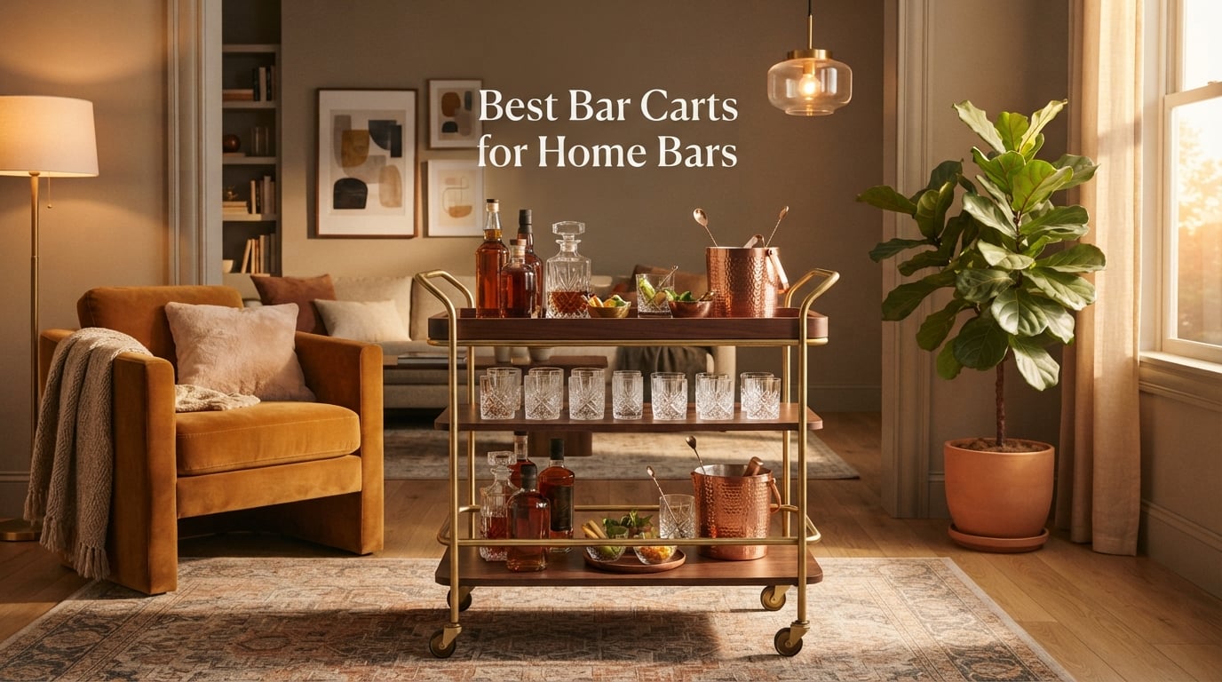 Best Bar Carts for Home Bars