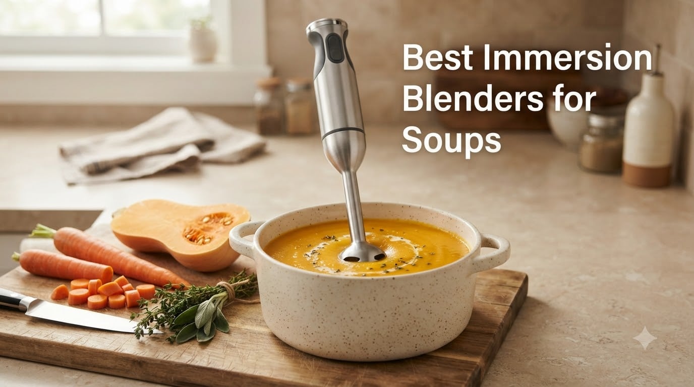 Best Immersion Blenders for Soups