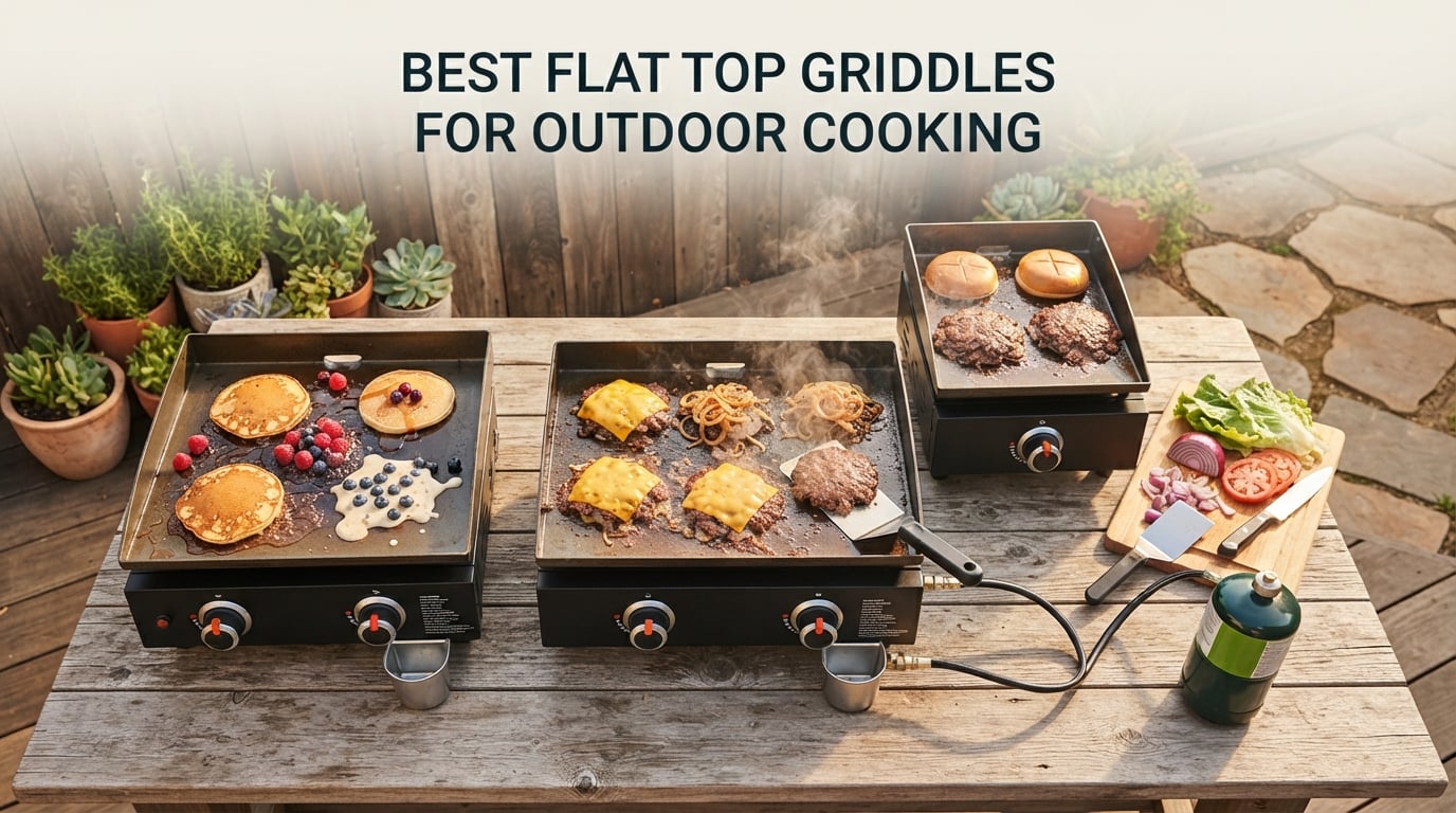 Best Flat Top Griddles for Outdoor Cooking