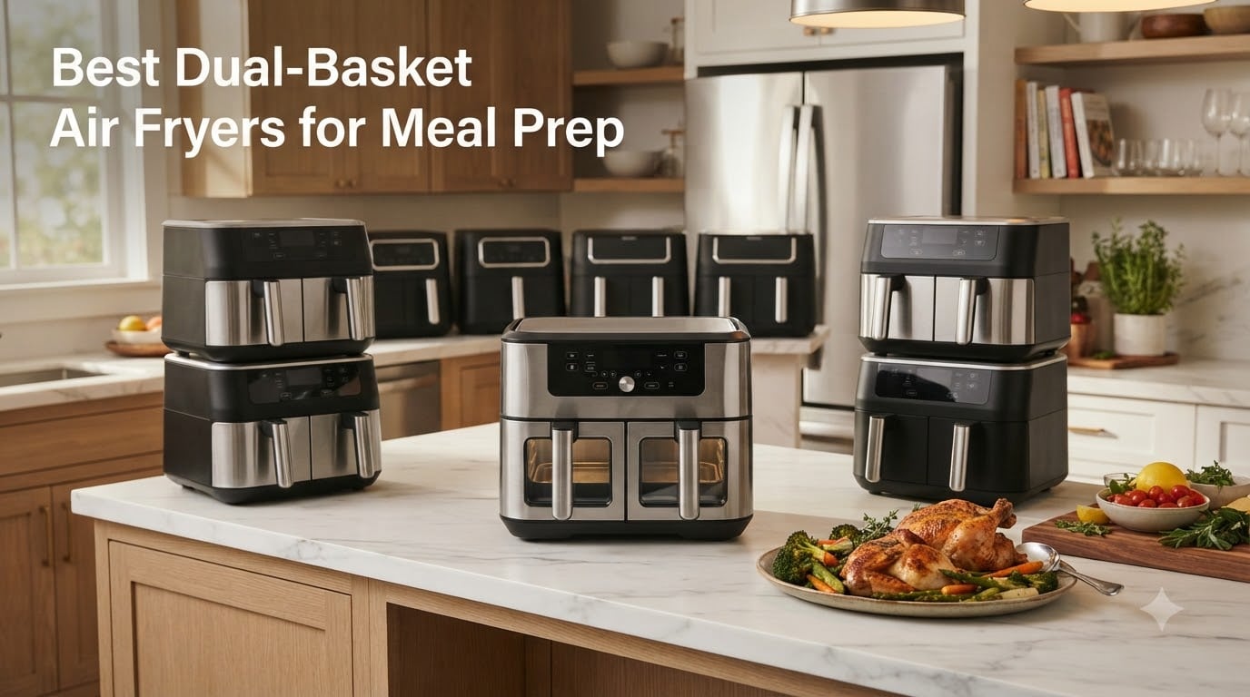 Best Dual-Basket Air Fryers for Meal Prep