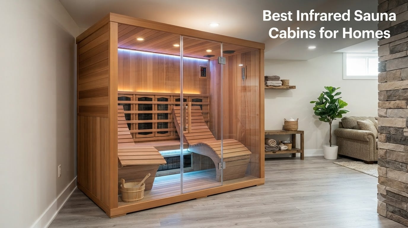 Best Infrared Sauna Cabins for Homes