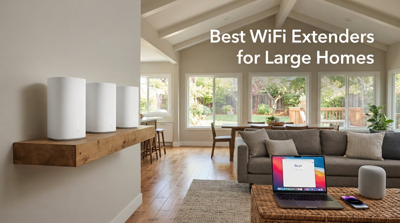 Best WiFi Extenders for Large Homes