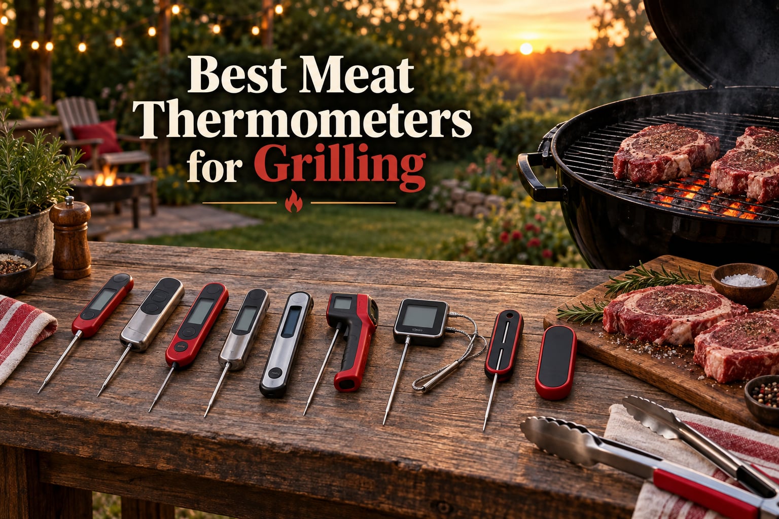Best Meat Thermometers for Grilling