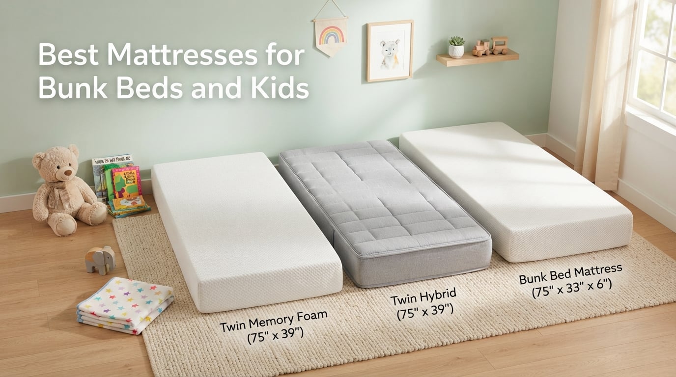 Best Mattresses for Bunk Beds and Kids